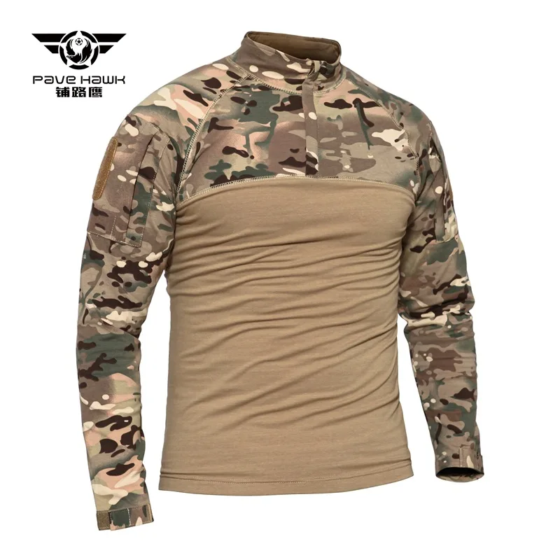 PAVEHAWK Outdoor Tactical Top Autumn clothing Long sleeved Camouflage quick drying clothes Outdoor tactical clothing
PAVEHAWK Outdoor Tactical Top Autumn clothing Long sleeved Camouflage quick drying clothes Outdoor tactical clothing
