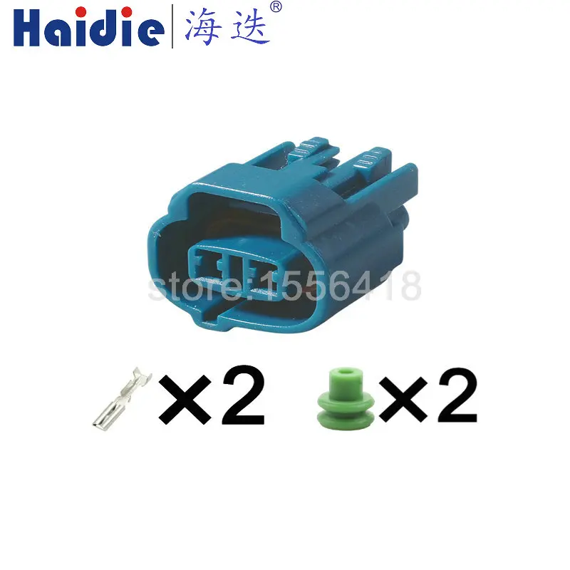 1-100 sets Kit blue 2.0 mm 2 pin way female Auto Injector connector 6189-0031 auto Plug 90910-12276
1-100 sets Kit blue 2.0 mm 2 pin way female Auto Injector connector 6189-0031 auto Plug 90910-12276