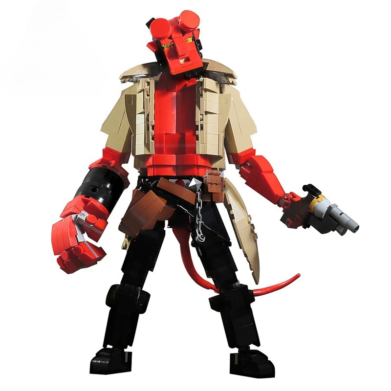 767PCS/Set Hellboyed Cambion Half-Demon Monster Building Block Ideas Movie Figures Dolls Model Toys for Children Birthday Gifts
767PCS/Set Hellboyed Cambion Half-Demon Monster Building Block Ideas Movie Figures Dolls Model Toys for Children Birthday Gifts