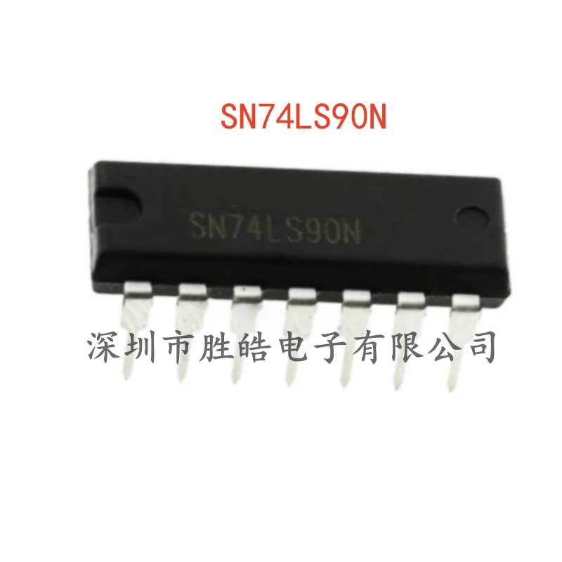 (2PCS) NEW SN74LS90N SN74LS90 Binary / Quintic Decimal Counter Chip Straight In DIP-14 Integrated Circuit
(2PCS) NEW SN74LS90N SN74LS90 Binary / Quintic Decimal Counter Chip Straight In DIP-14 Integrated Circuit