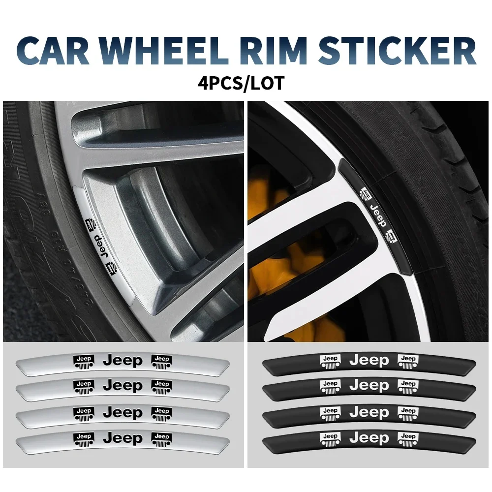 4PCS Custom Fit Car Wheel Hub Aluminum Alloy Decal for Jeep Renegade Wrangler JK JL Grand Cherokee Compass Patriot Rim Sticker
4PCS Custom Fit Car Wheel Hub Aluminum Alloy Decal for Jeep Renegade Wrangler JK JL Grand Cherokee Compass Patriot Rim Sticker