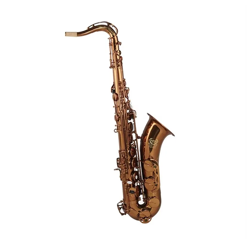 OEM Professional JYTS103CF Coffee Tenor Saxophone Woodwind Instrument with BB Tone
OEM Professional JYTS103CF Coffee Tenor Saxophone Woodwind Instrument with BB Tone