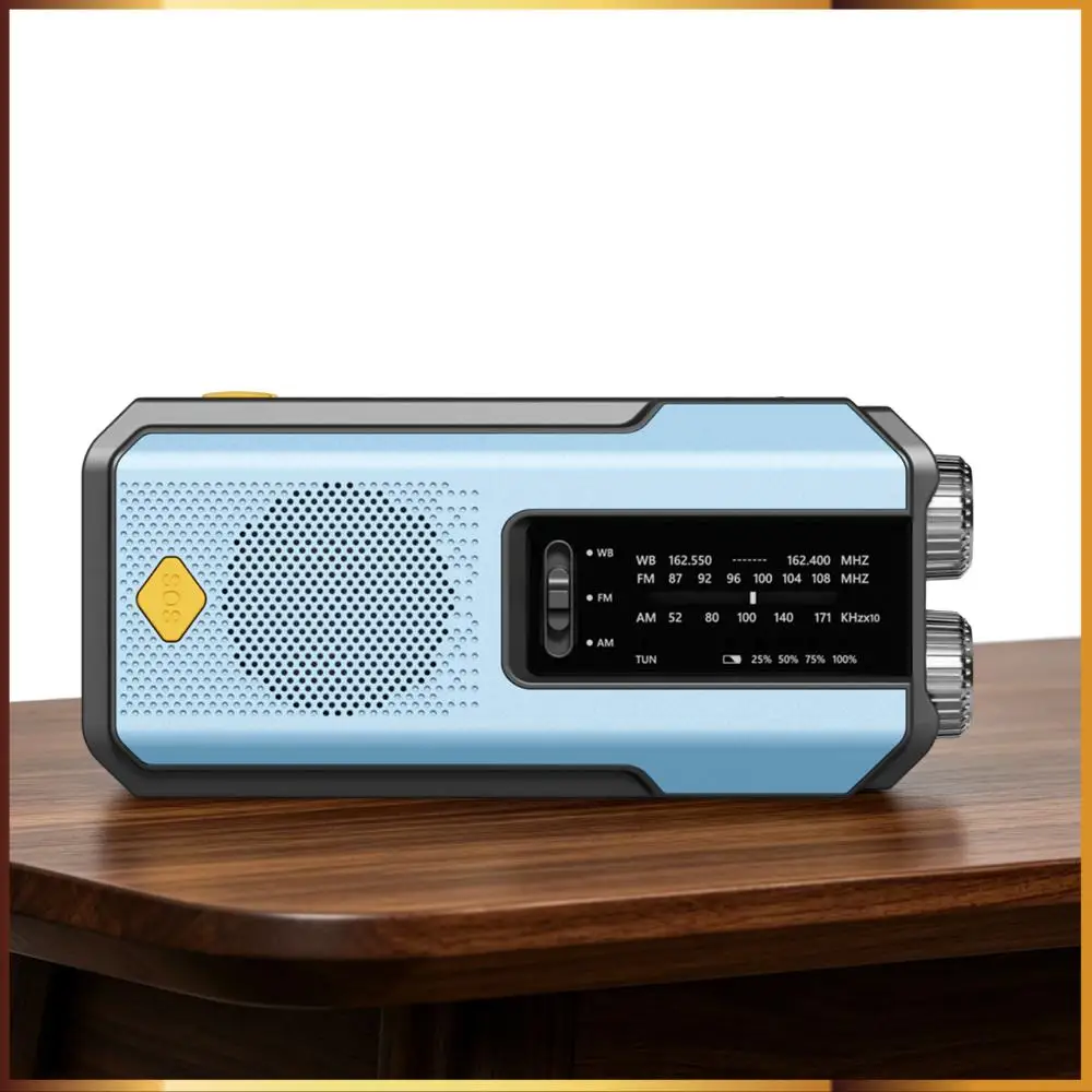 Emergency Hand Crank Radio Portable Weather Radio with LED Flashlight SOS Alarm & Phone Charger for Outdoor Indoor Emergencies
Emergency Hand Crank Radio Portable Weather Radio with LED Flashlight SOS Alarm & Phone Charger for Outdoor Indoor Emergencies