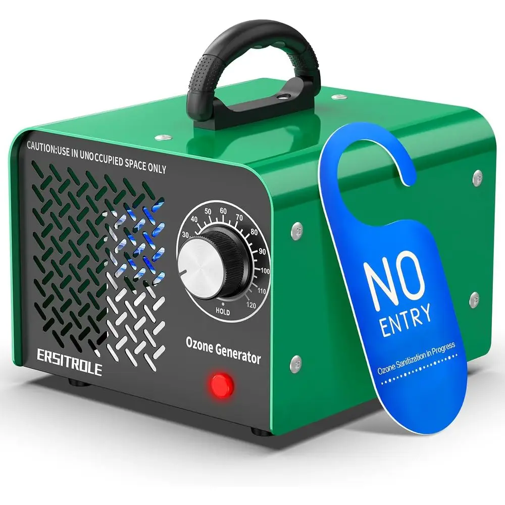 High-Capacity 90,000mg/h Ozone Ionizer for Odor Removal in Home, Car, and Industrial Spaces up to 6000 sq ft
High-Capacity 90,000mg/h Ozone Ionizer for Odor Removal in Home, Car, and Industrial Spaces up to 6000 sq ft