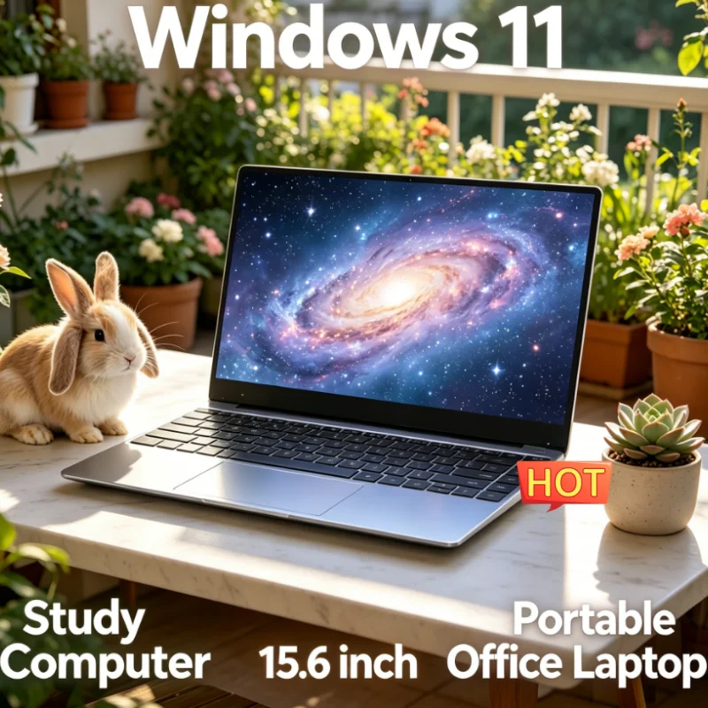High Speed M.2 SSD 15.6" New Slim Laptop Intel I7-8650U 2026 Win11 Pro Large Memory Laptop
High Speed M.2 SSD 15.6" New Slim Laptop Intel I7-8650U 2026 Win11 Pro Large Memory Laptop
