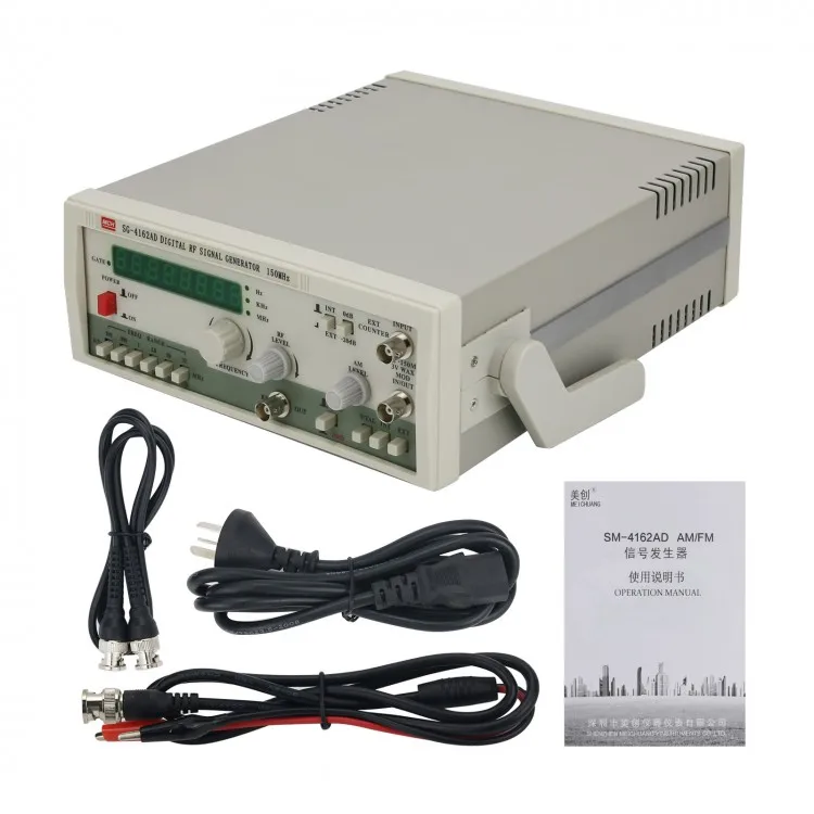 SG-4162AD 150MHz источник сигнала, частота частотного Счетчика Цифровой генератор сигналов
SG-4162AD 150MHz источник сигнала, частота частотного Счетчика Цифровой генератор сигналов