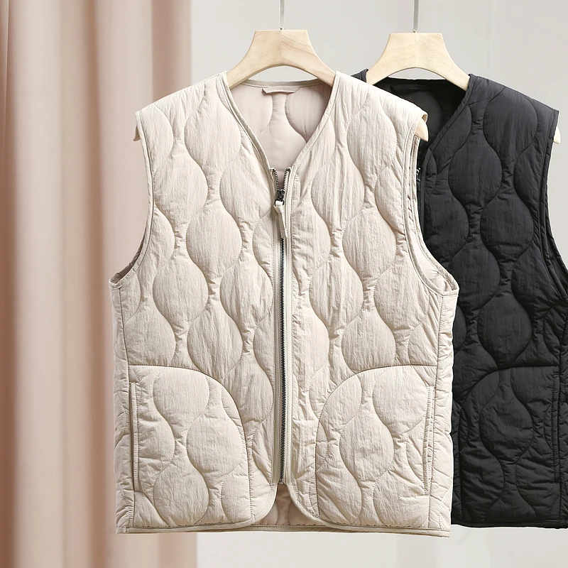 Couples Breathable Skin-friendly Vest Autumn Winter Faion Urban Sle Polyester Fiber Stand Fit Zipper Closure No Pattern
Couples Breathable Skin-friendly Vest Autumn Winter Faion Urban Sle Polyester Fiber Stand Fit Zipper Closure No Pattern