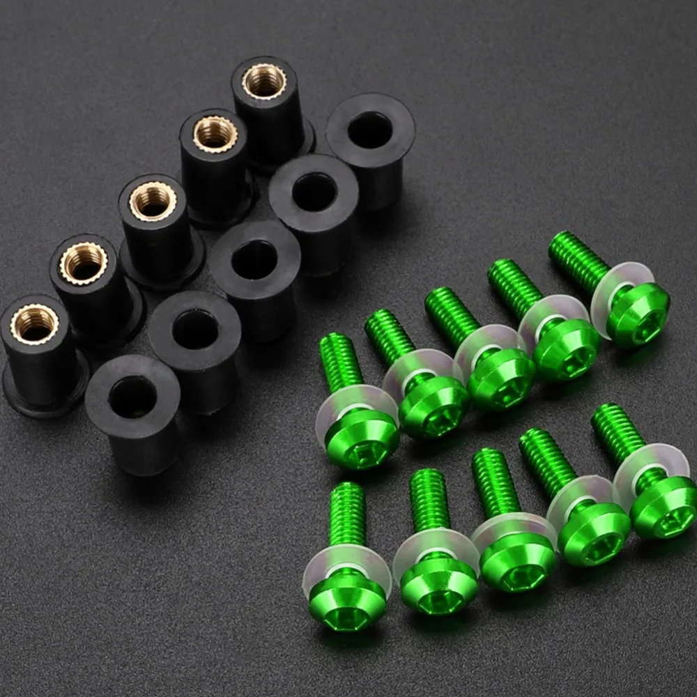 5MM 10PCS Fairing Bolts Kit FOR Benelli TRK502X TRK502 TR520X TNT600 SRK600 SRK350 BN302 BN125 Windshield Screw Rubber Nuts
5MM 10PCS Fairing Bolts Kit FOR Benelli TRK502X TRK502 TR520X TNT600 SRK600 SRK350 BN302 BN125 Windshield Screw Rubber Nuts