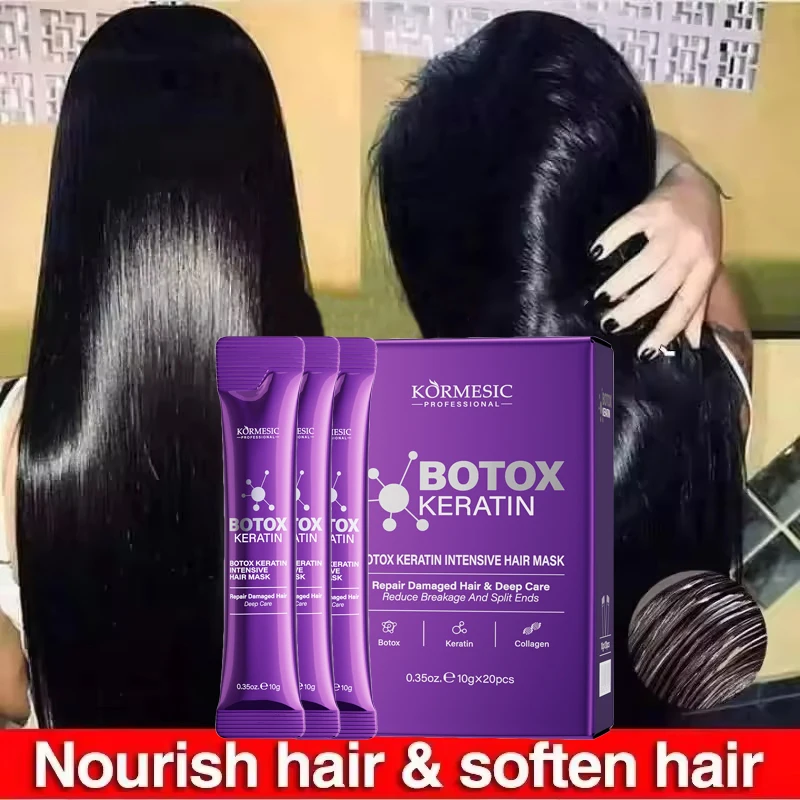 Magical Keratin Hair Mask 5 Seconds Repair Damaged Frizzy Hair Soft Smooth Shiny Nutrition Deep Moisturize Nourishing Hair Care
Magical Keratin Hair Mask 5 Seconds Repair Damaged Frizzy Hair Soft Smooth Shiny Nutrition Deep Moisturize Nourishing Hair Care