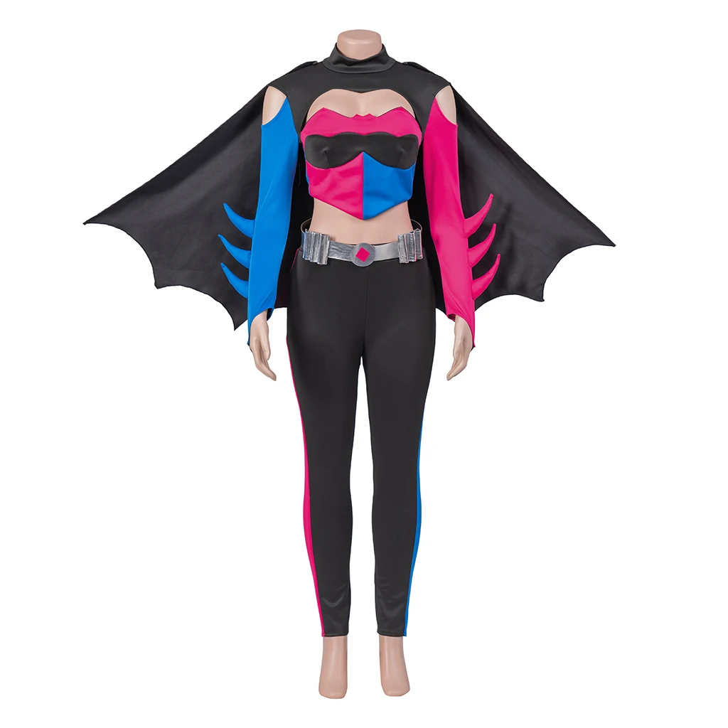Harleey Cosplay Anime Costume Sexy Women Fantasia Crop Top Pants Cape Battle Suit Halloween Carnival Party Disguise Superhero
Harleey Cosplay Anime Costume Sexy Women Fantasia Crop Top Pants Cape Battle Suit Halloween Carnival Party Disguise Superhero