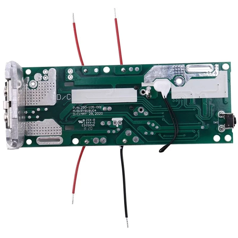 Replacement Li-Ion Battery Charging Protection Circuit Board PCB For 18V P108 RB18L40 Lithium Battery Charger Cell Module
Replacement Li-Ion Battery Charging Protection Circuit Board PCB For 18V P108 RB18L40 Lithium Battery Charger Cell Module