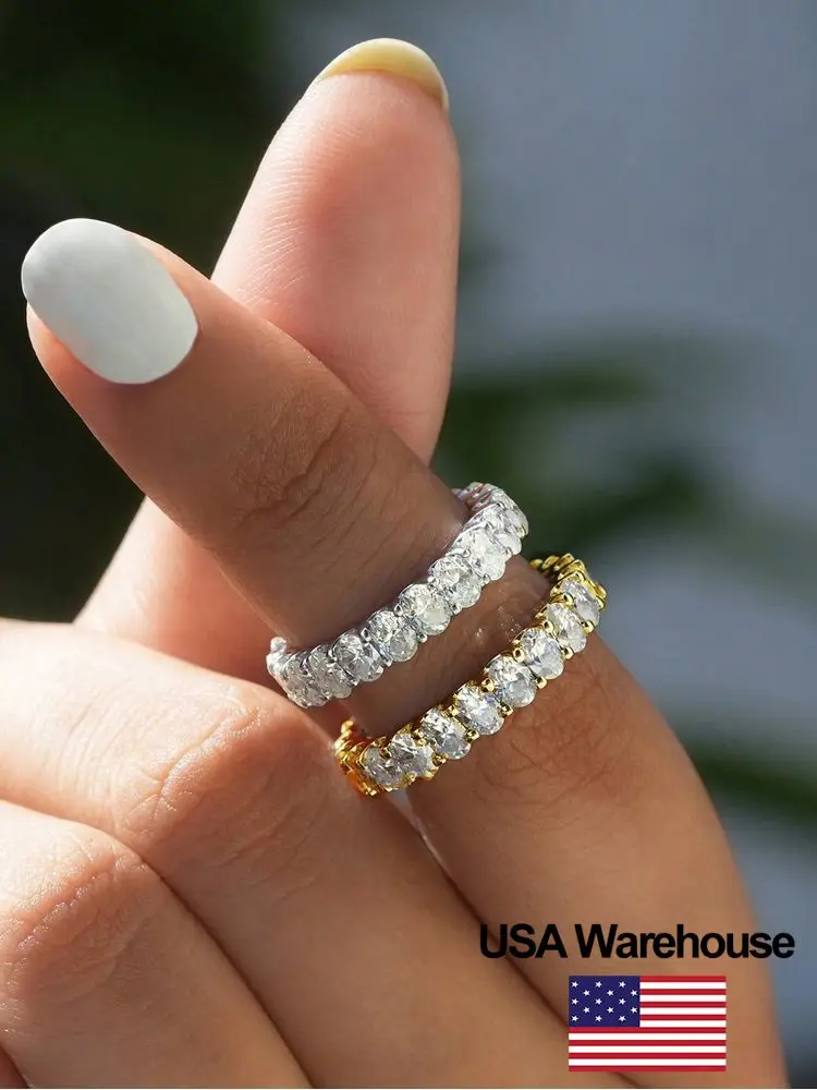 925 Sterling Silver Classic Gorgeous Simplicity Zircon Oval Ring For Women Engagement Wedding Luxury High Quality Fine Jewelry
925 Sterling Silver Classic Gorgeous Simplicity Zircon Oval Ring For Women Engagement Wedding Luxury High Quality Fine Jewelry