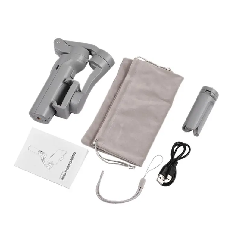 3-осевой ручной стабилизатор ABGN F5 с функцией отслеживания лица для коротких видео и влогов, портативный и складной, серый
3-осевой ручной стабилизатор ABGN F5 с функцией отслеживания лица для коротких видео и влогов, портативный и складной, серый