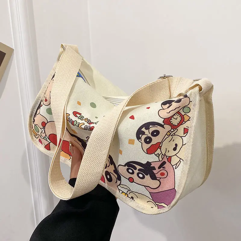 Bag Canvas Inclined Shoulder Bag High-capacity Cartoon Delicate Motion Versatile Printing Single Shoulder Bag Fashion
Bag Canvas Inclined Shoulder Bag High-capacity Cartoon Delicate Motion Versatile Printing Single Shoulder Bag Fashion