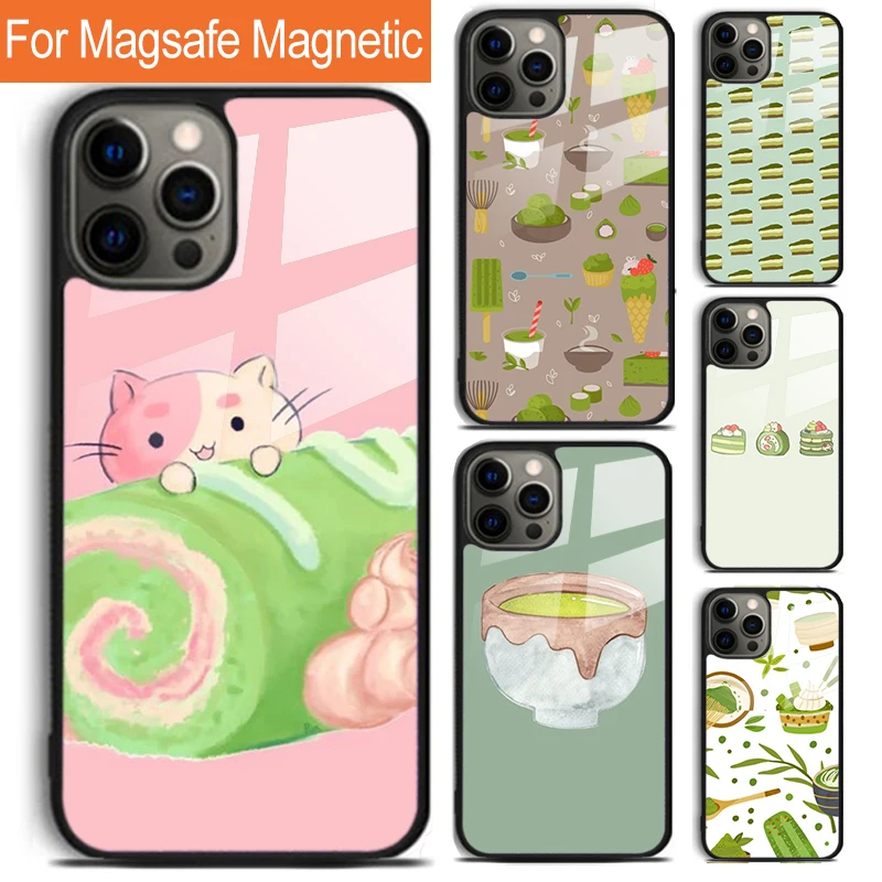 Matcha Cake Phone Case For iPhone 16 15 14 13 12 11 Pro Max Plus Magsafe Magnetic Wireless Charging Cover
Matcha Cake Phone Case For iPhone 16 15 14 13 12 11 Pro Max Plus Magsafe Magnetic Wireless Charging Cover