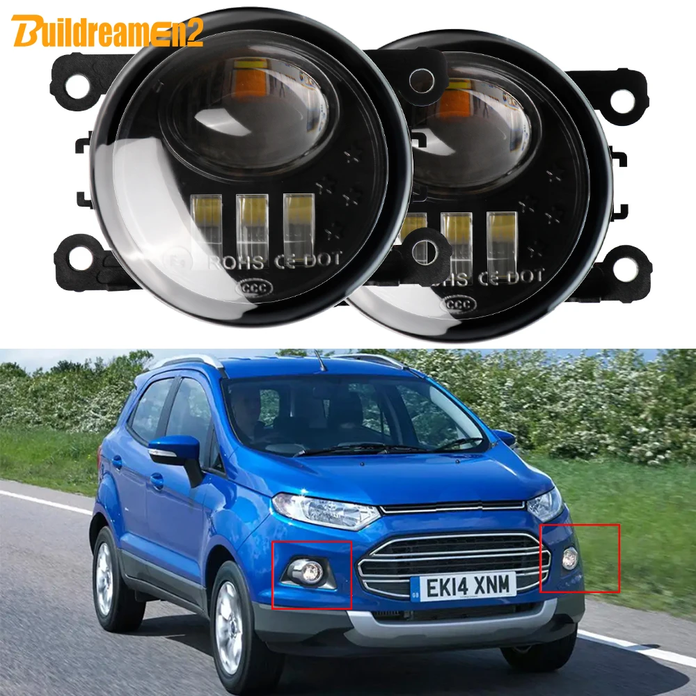2 х автомобильные левые + правые светодиодные противотуманные фары для Ford EcoSport 2013 2014 2015 2016 30 Вт H11 DRL противотуманные фары в сборе
2 х автомобильные левые + правые светодиодные противотуманные фары для Ford EcoSport 2013 2014 2015 2016 30 Вт H11 DRL противотуманные фары в сборе