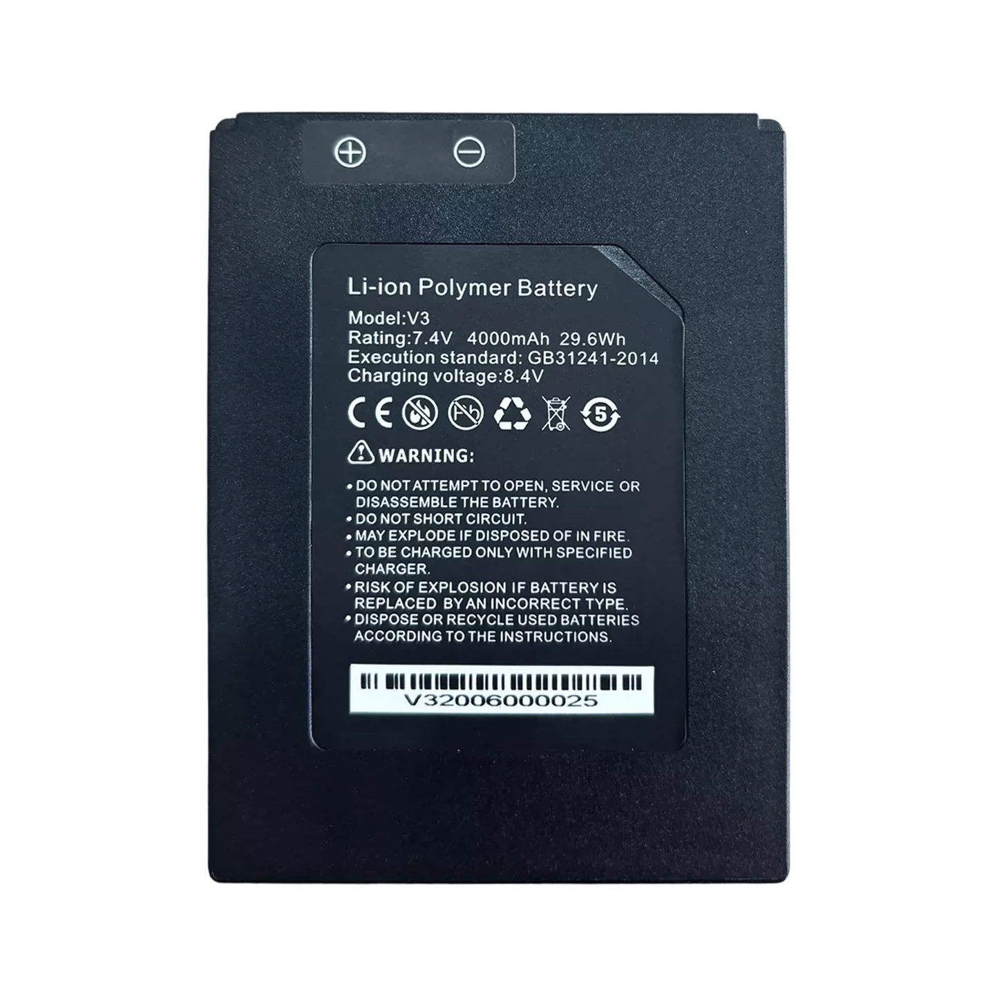 new for Hikvision gongchengbao V3 DS-1T02 2FG0002-H 4000mAh battery
new for Hikvision gongchengbao V3 DS-1T02 2FG0002-H 4000mAh battery