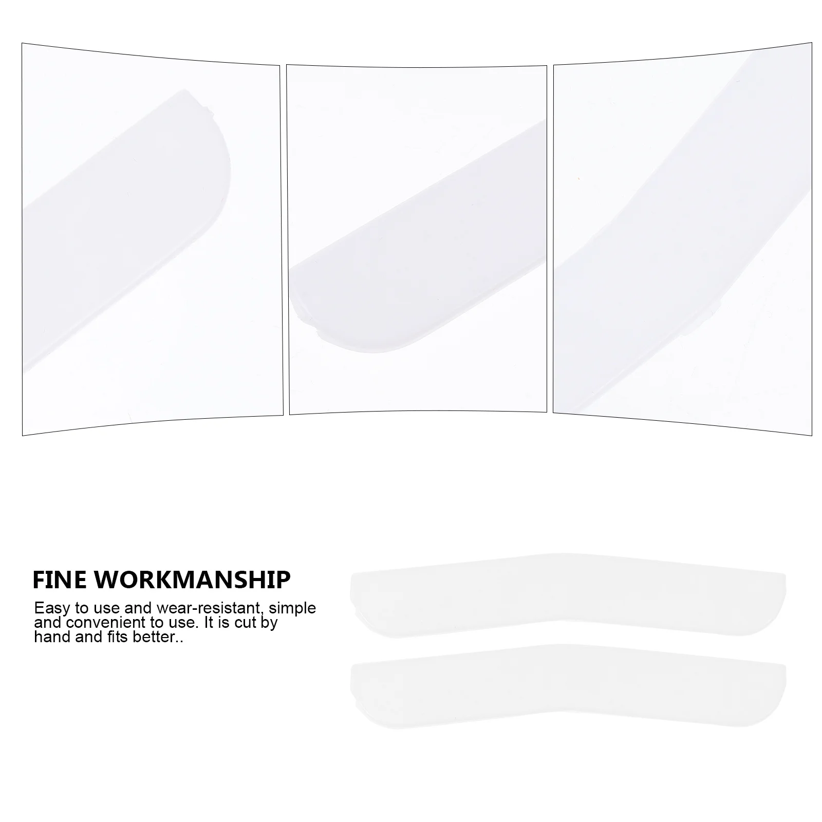 3Pcs Erhu Crash-Proof Angle Protectors White Wear-Resistant Corner Pads Anti-Wear Erhu Supplies Extend
3Pcs Erhu Crash-Proof Angle Protectors White Wear-Resistant Corner Pads Anti-Wear Erhu Supplies Extend