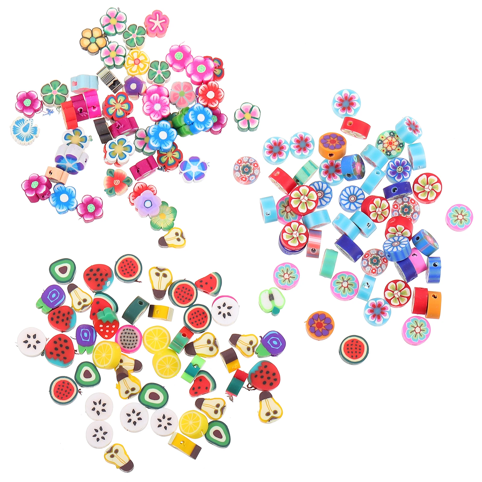 1 set Polymer Clay Beads for Kids Craft Projects Jewelry Making Supplies Cartoon Design Loose Bead Material Bracelet Necklace
1 set Polymer Clay Beads for Kids Craft Projects Jewelry Making Supplies Cartoon Design Loose Bead Material Bracelet Necklace