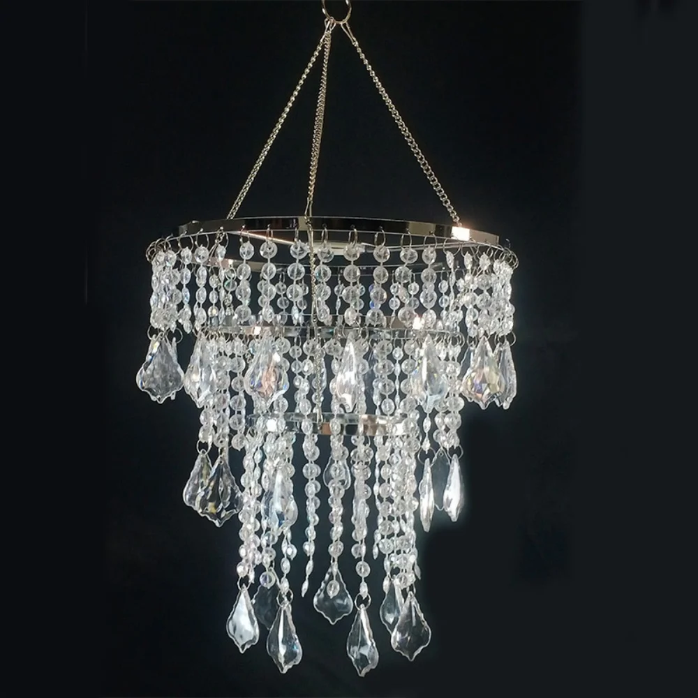 30CM Transparent Acrylic Maple Leaf Crystal Hanging String Chandelier Wedding Party Ceiling Arch Ornament Event Scene Layout DIY
30CM Transparent Acrylic Maple Leaf Crystal Hanging String Chandelier Wedding Party Ceiling Arch Ornament Event Scene Layout DIY