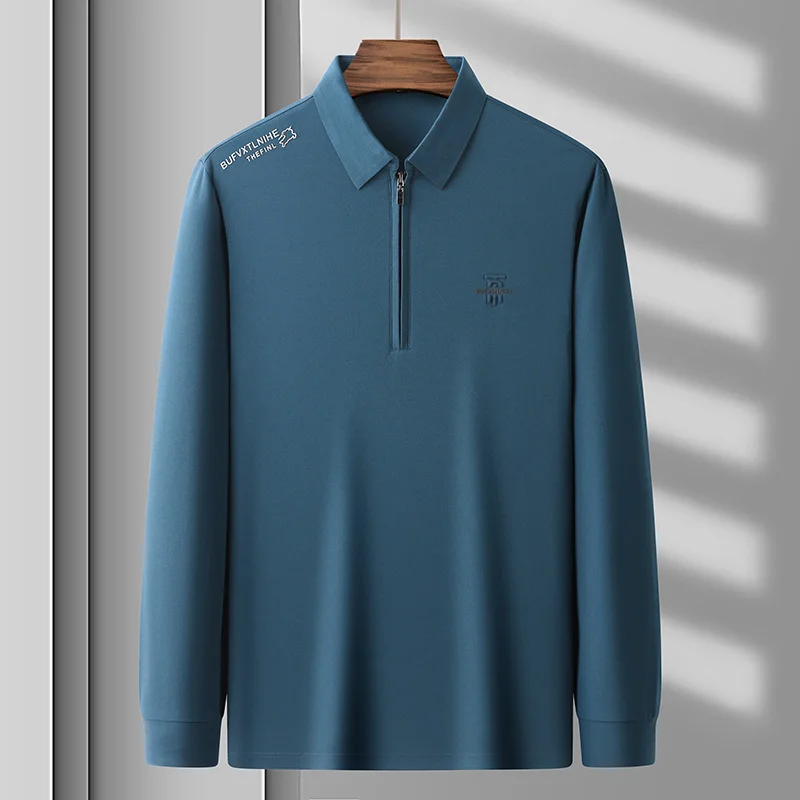Brand Luxury Autumn Lapel Polo Shirt High-grade Embroidered Zipper Long Sleeve Designer Business Casual Quality Men's Top M-4XL
Brand Luxury Autumn Lapel Polo Shirt High-grade Embroidered Zipper Long Sleeve Designer Business Casual Quality Men's Top M-4XL