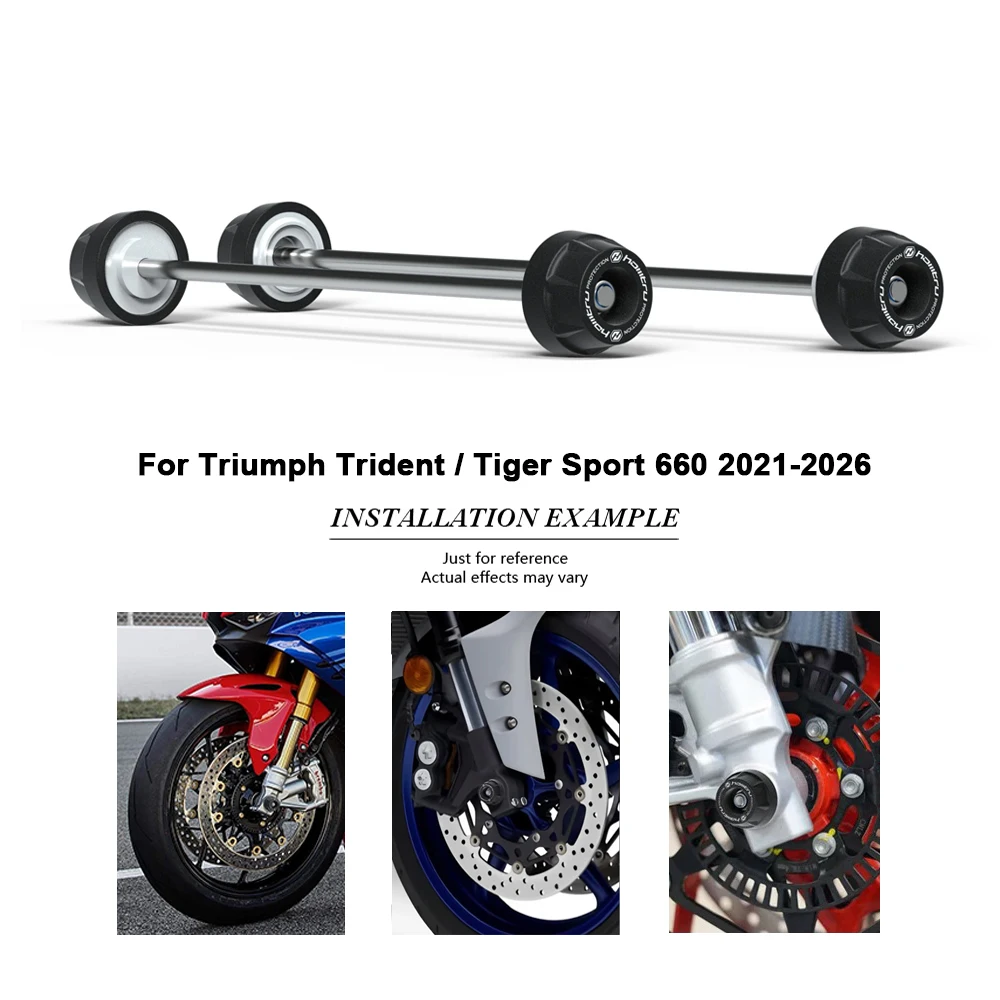 Комплект защиты передней и задней оси мотоцикла для Triumph Trident Tiger Sport 660 2021-2026, защита от столкновений
Комплект защиты передней и задней оси мотоцикла для Triumph Trident Tiger Sport 660 2021-2026, защита от столкновений