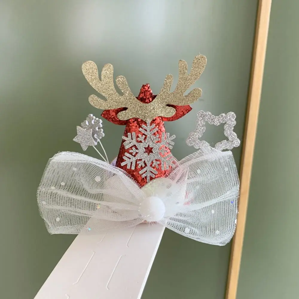 Santa Claus Bow Snowflake Alloy Elk Ears Christmas Hat Hairpin Christmas Hair Clip Kids Hair Accessories Korean Style Headwear
Santa Claus Bow Snowflake Alloy Elk Ears Christmas Hat Hairpin Christmas Hair Clip Kids Hair Accessories Korean Style Headwear