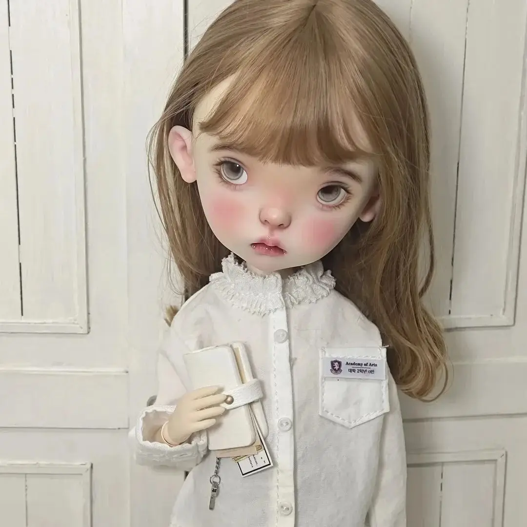 Новая кукла bjd 1/6landoudou, милая девушка, голова макияжа, высококачественная игрушка из смолы, подарок на день рождения, куклы-ангелы в предложениях, шарнирная кукла
Новая кукла bjd 1/6landoudou, милая девушка, голова макияжа, высококачественная игрушка из смолы, подарок на день рождения, куклы-ангелы в предложениях, шарнирная кукла