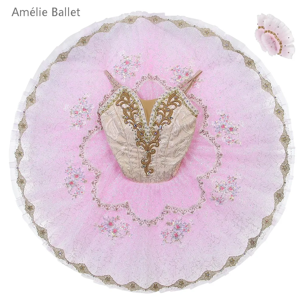 B25006 New Pink Professional Ballet Tutu Made-to-Order Ballet Dance Costumes Girls & Women Performance or Competition Costumes
B25006 New Pink Professional Ballet Tutu Made-to-Order Ballet Dance Costumes Girls & Women Performance or Competition Costumes