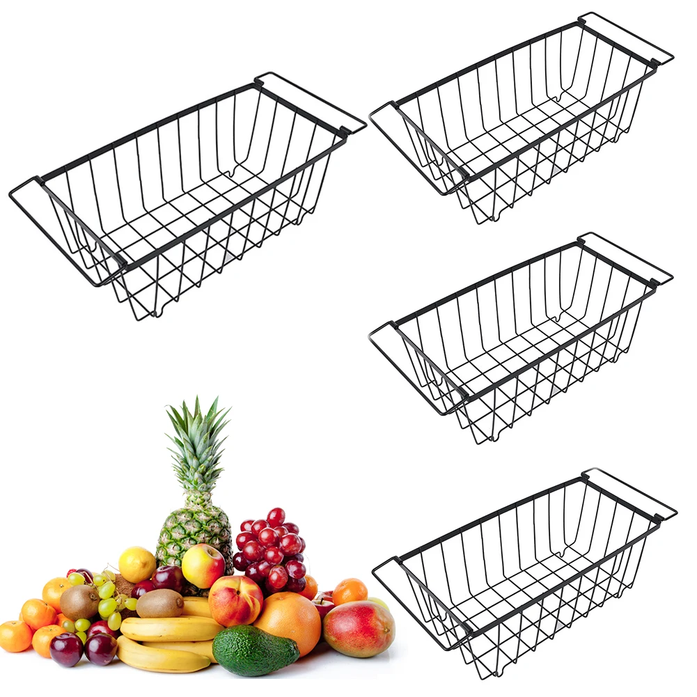 4 Pack Stackable Wire Baskets Muti-Purpose Storage Metal Baskets Vegetable Fruit Basket for Pantry Organizers and Storage
4 Pack Stackable Wire Baskets Muti-Purpose Storage Metal Baskets Vegetable Fruit Basket for Pantry Organizers and Storage