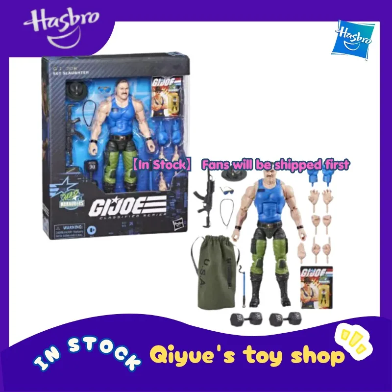 【In Stock】Hasbro Special Forces GIJOE Sergeant Slaughter 6-inch Movable Robot Doll Model Toy Collection Gift
【In Stock】Hasbro Special Forces GIJOE Sergeant Slaughter 6-inch Movable Robot Doll Model Toy Collection Gift