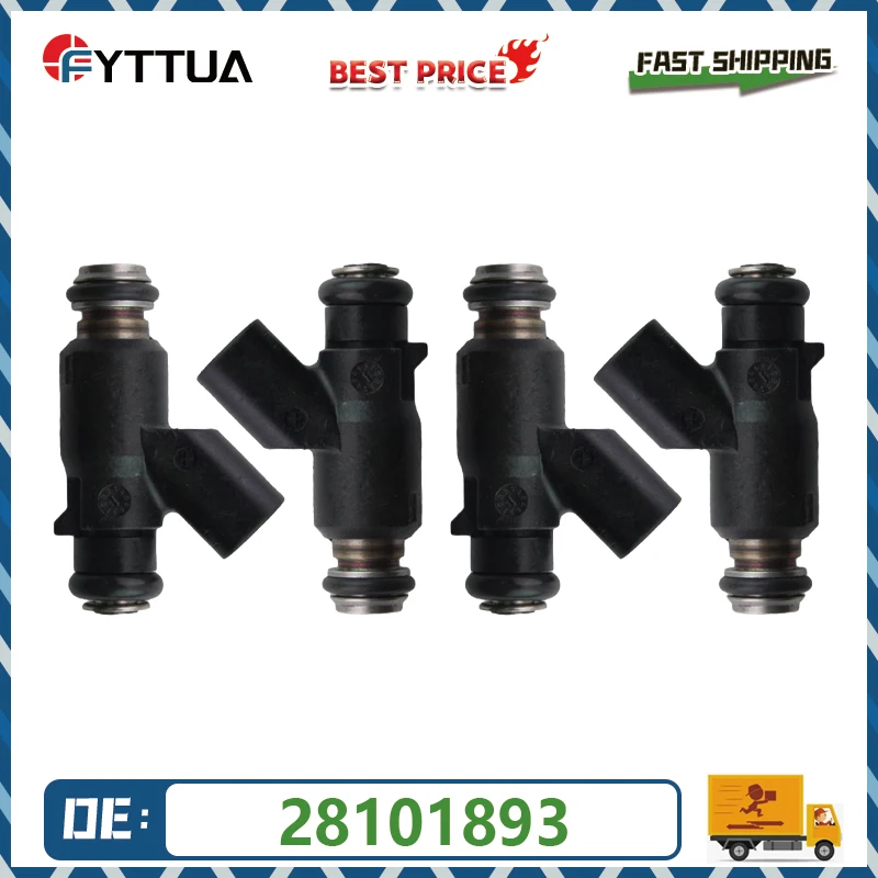 4pcs High Quality Fuel Injector For OEM 28101893 Accessories car
4pcs High Quality Fuel Injector For OEM 28101893 Accessories car