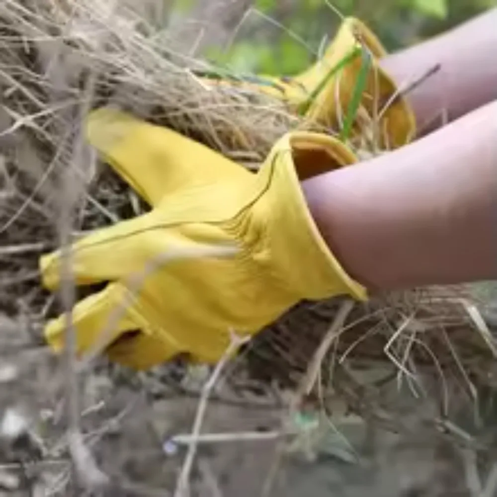 Универсальные желтые перчатки для тяжелых работ — прочные рабочие перчатки для садоводства, уборки, использования на улице и в быту
Универсальные желтые перчатки для тяжелых работ — прочные рабочие перчатки для садоводства, уборки, использования на улице и в быту