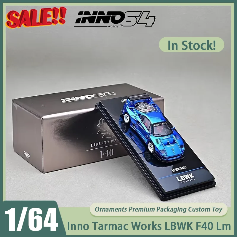 New In Stock Inno Tarmac Works 1:64 LBWK F40 Lm Red Chrome Black Hidden Items Car Alloy Miniature Diecast Custom Toys Kids Gift
New In Stock Inno Tarmac Works 1:64 LBWK F40 Lm Red Chrome Black Hidden Items Car Alloy Miniature Diecast Custom Toys Kids Gift