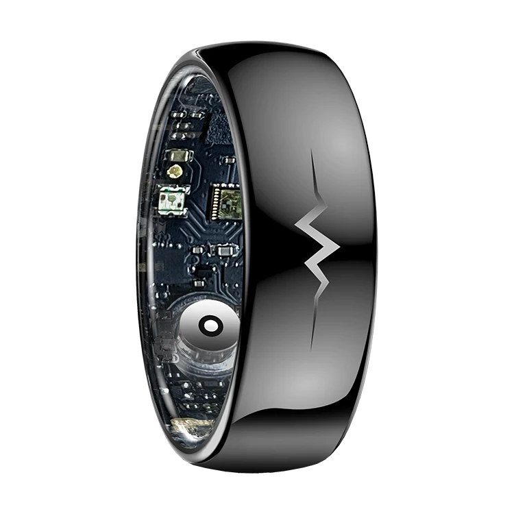 Smart Ring App Control 5 ATM Waterproof Stainless Steel Heart Rate Sleep Monitoring Fitness Tracker
Smart Ring App Control 5 ATM Waterproof Stainless Steel Heart Rate Sleep Monitoring Fitness Tracker