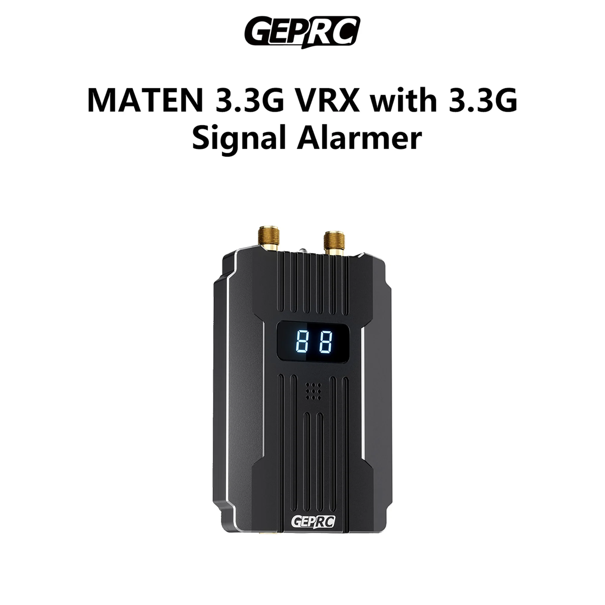 GEPRC MATEN 3.3G VRX with 3.3G Signal Alarmer Receiver Built-in Buzzer RC Airplane FPV Long Range Drone
GEPRC MATEN 3.3G VRX with 3.3G Signal Alarmer Receiver Built-in Buzzer RC Airplane FPV Long Range Drone