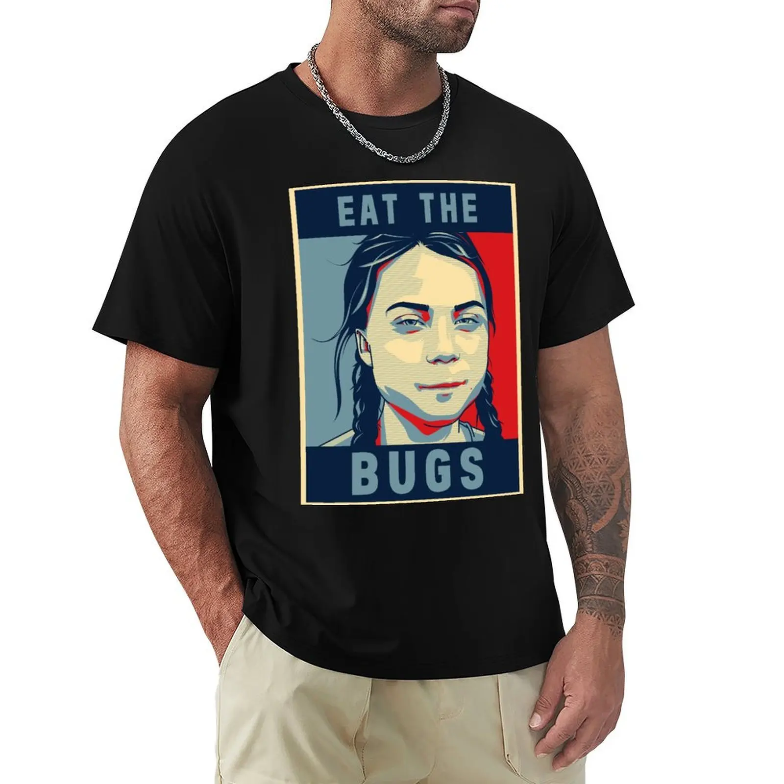 GRETA EAT THE BUGS T-Shirt funny meme t-shirts funny shirt cotton shirts men graphic
GRETA EAT THE BUGS T-Shirt funny meme t-shirts funny shirt cotton shirts men graphic