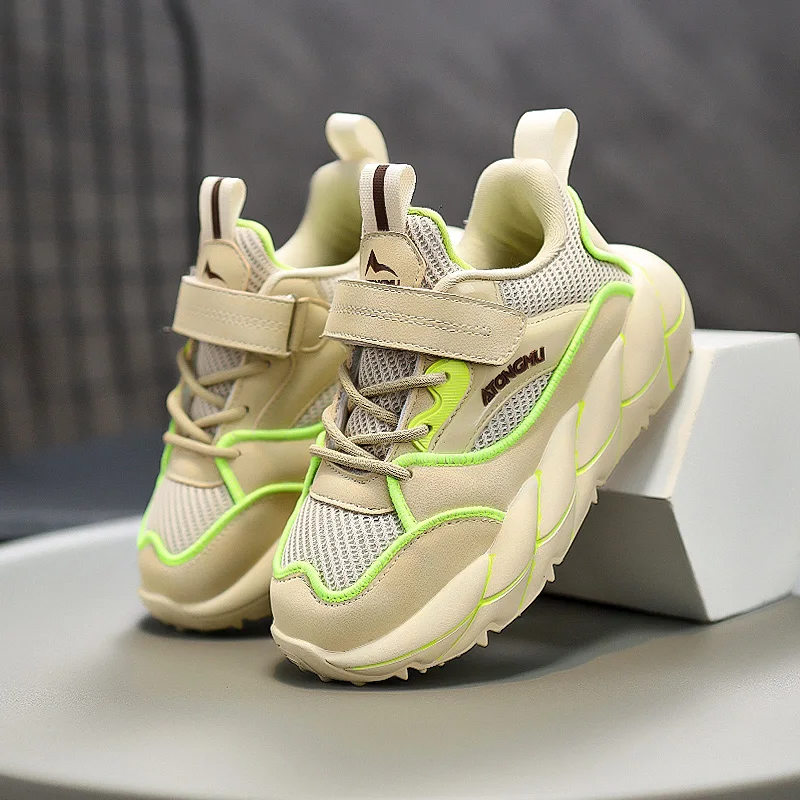 New Daddy Shoes 2024 Spring and Autumn New Medium and Large Children's Sneakers Double Net Breathable Boys Casual Sneakers
New Daddy Shoes 2024 Spring and Autumn New Medium and Large Children's Sneakers Double Net Breathable Boys Casual Sneakers