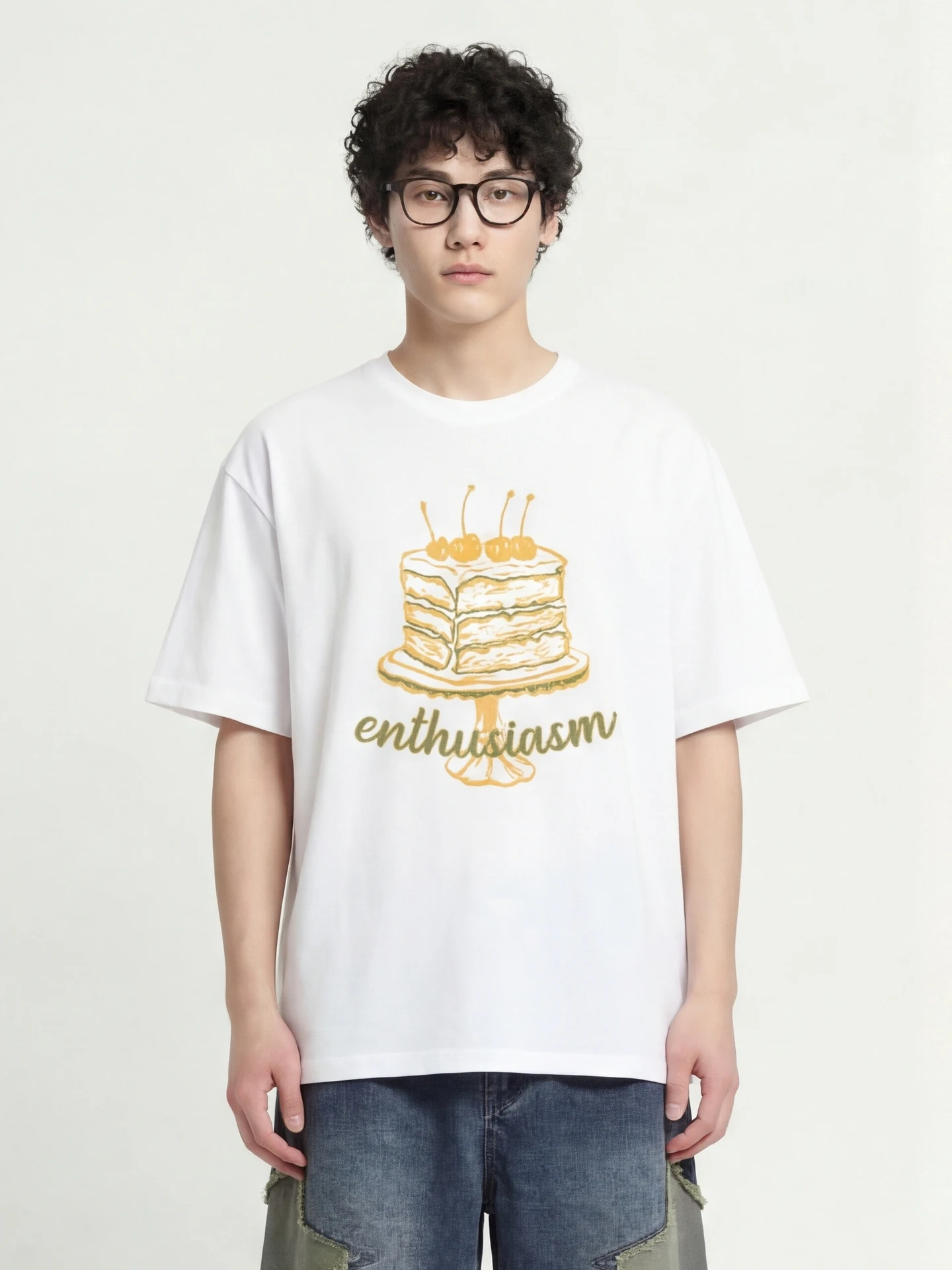 from Cherry Cake American ort Sve T-irt Trendy round Ne Men's Ethnic Clothing Summer Faion ow Costume
from Cherry Cake American ort Sve T-irt Trendy round Ne Men's Ethnic Clothing Summer Faion ow Costume