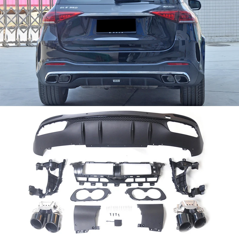 Подходит для Mercedes Benz W167/X167 GLE/GL S63, четырехсторонняя задняя труба, искусственные автомобильные внешние аксессуары
Подходит для Mercedes Benz W167/X167 GLE/GL S63, четырехсторонняя задняя труба, искусственные автомобильные внешние аксессуары