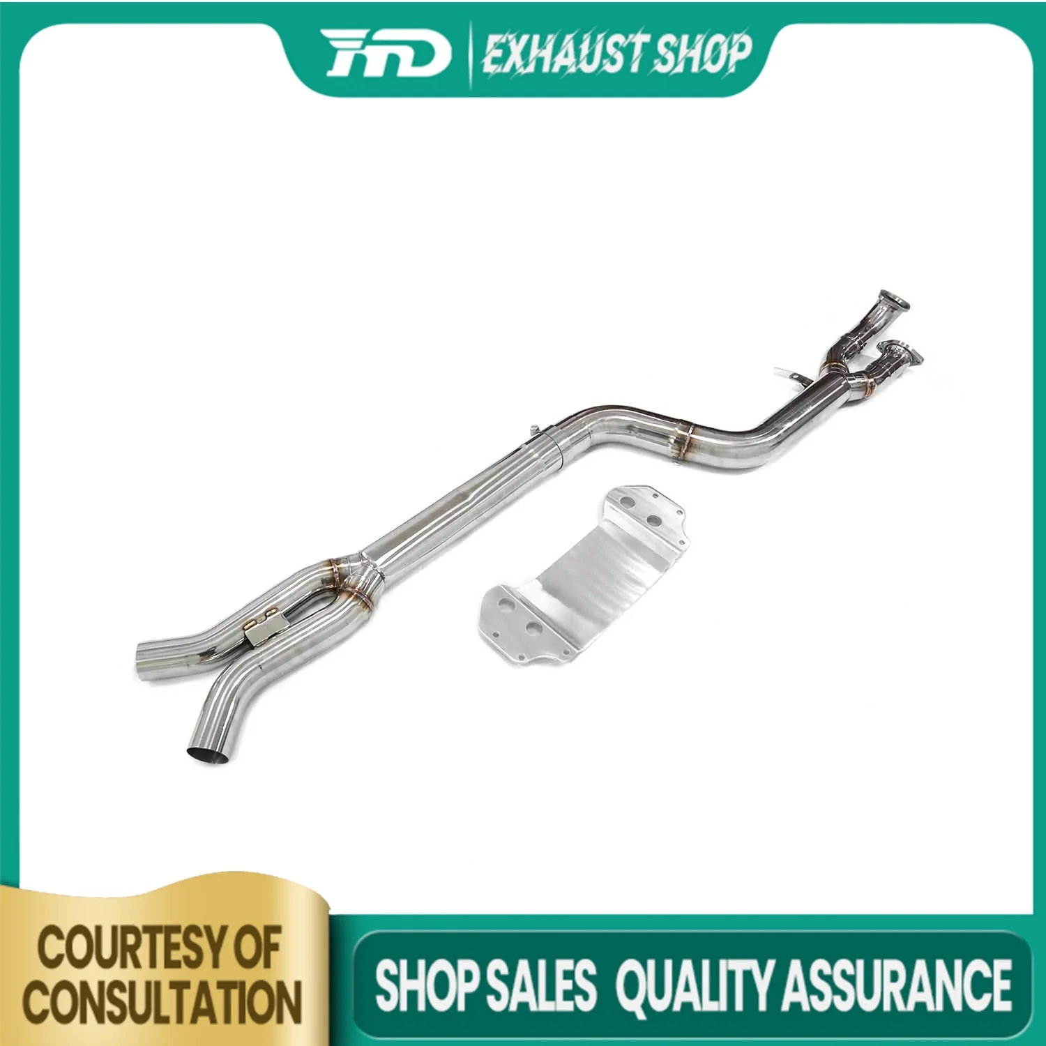 HMD Exhaust System High Flow Performance Middle Pipe for BMW M2 G87 3.0T With baffle
HMD Exhaust System High Flow Performance Middle Pipe for BMW M2 G87 3.0T With baffle