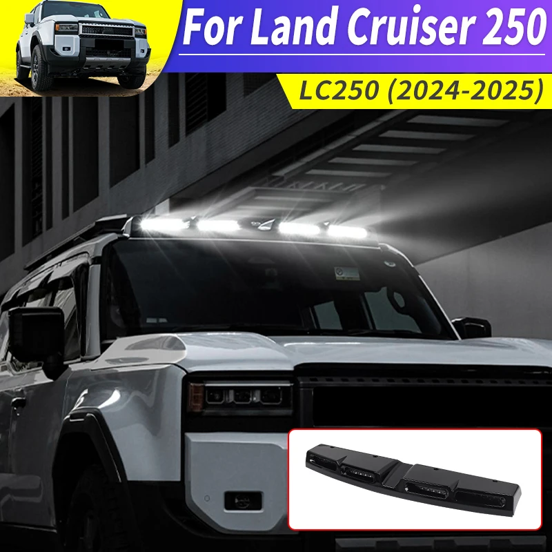 Для Land Cruiser Prado LC250 2024-2025 внедорожный светильник на крыше 1958 J250 светодиодный прожектор аксессуары для внешней модификации
Для Land Cruiser Prado LC250 2024-2025 внедорожный светильник на крыше 1958 J250 светодиодный прожектор аксессуары для внешней модификации