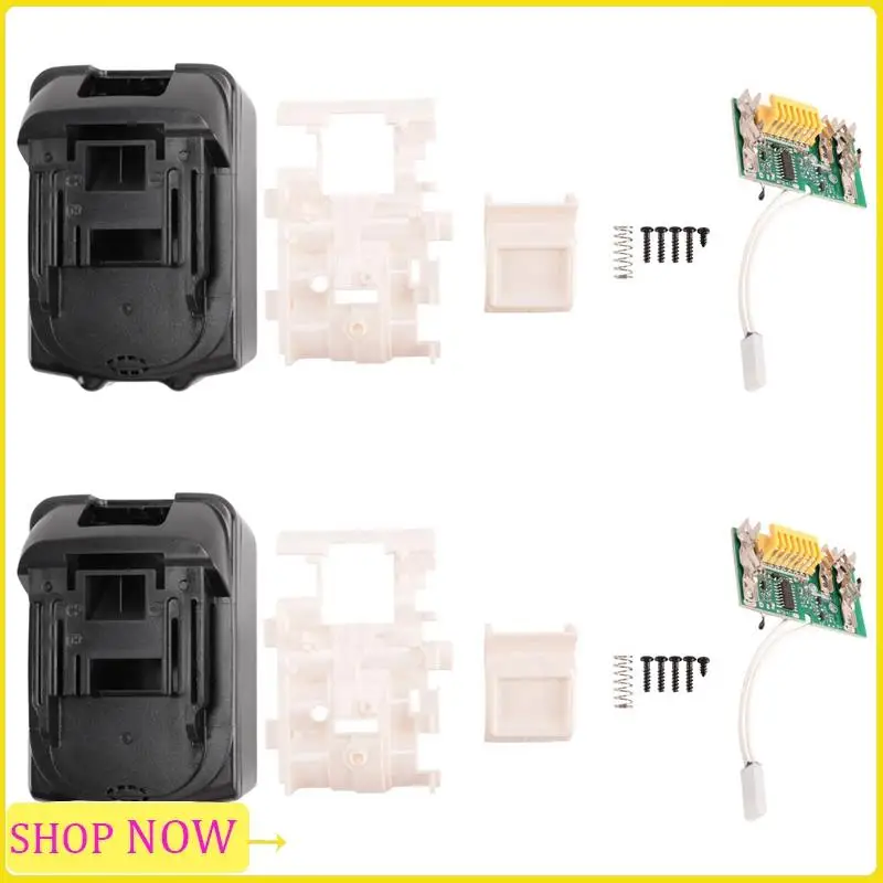 Especial 2X For 18V BL1850 BL1830 Battery Box Kit Replacement, Power Tool Battery Box (No Battery)
Especial 2X For 18V BL1850 BL1830 Battery Box Kit Replacement, Power Tool Battery Box (No Battery)