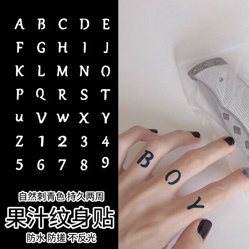 Minimalist Alphabet Digital Botanical Tattoo Waterproof Long Lasting Finger Full Sleeve Decor
Minimalist Alphabet Digital Botanical Tattoo Waterproof Long Lasting Finger Full Sleeve Decor