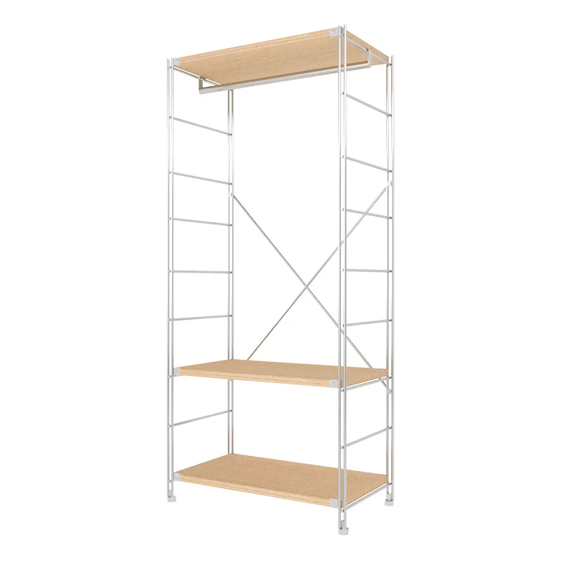 Open hanger bedroom floor coat rack multi-function
Open hanger bedroom floor coat rack multi-function