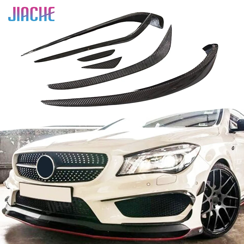 JIACHE Front Fog Lamp Air Knife Trim Carbon Fiber Splitter Decor Strips For Benz CLA Class W117 C117 CLA200 CLA220 2017 2018
JIACHE Front Fog Lamp Air Knife Trim Carbon Fiber Splitter Decor Strips For Benz CLA Class W117 C117 CLA200 CLA220 2017 2018