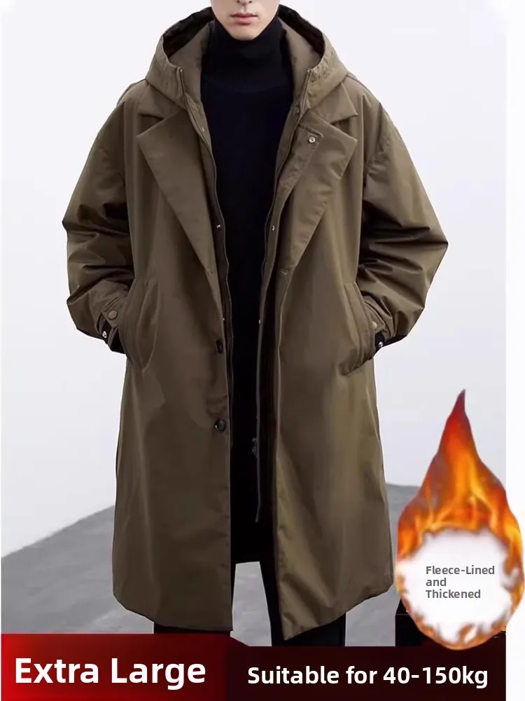 Мужская зимняя хлопковая куртка на подкладке Thiened Fce, уличная спецодежда, теплое морозостойкое водонепроницаемое пальто средней длины с капюшоном
Мужская зимняя хлопковая куртка на подкладке Thiened Fce, уличная спецодежда, теплое морозостойкое водонепроницаемое пальто средней длины с капюшоном