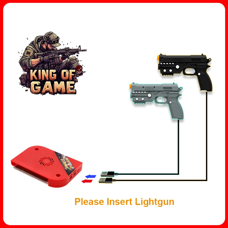 НОВАЯ аркадная игровая материнская плата KING OF GAME, поддерживает подключение ретро-шутера, ретро-шутера MX24, световой пистолет RS3 Reaper
НОВАЯ аркадная игровая материнская плата KING OF GAME, поддерживает подключение ретро-шутера, ретро-шутера MX24, световой пистолет RS3 Reaper