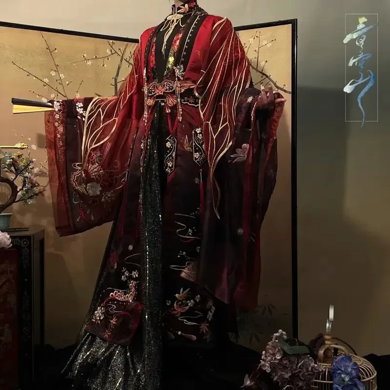 Sky06 Китайский сериал TGCF Tian Guan Ci Fu Xie Lian Hua Cheng Косплей Костюм Hua Cheng Cos Платье Hanfu Полный комплект66liU&
Sky06 Китайский сериал TGCF Tian Guan Ci Fu Xie Lian Hua Cheng Косплей Костюм Hua Cheng Cos Платье Hanfu Полный комплект66liU&