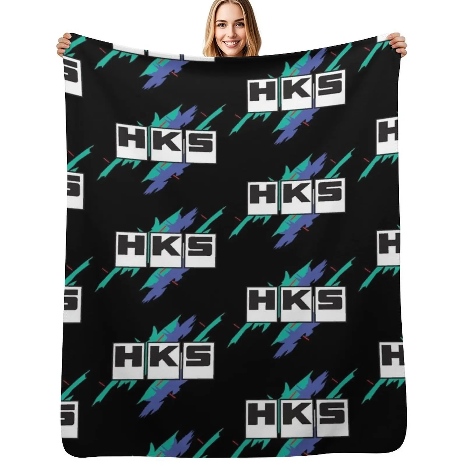 Vintage HKS Vaporwave Throw Blanket All Season Lightweight Soft Blanket for Bed
Vintage HKS Vaporwave Throw Blanket All Season Lightweight Soft Blanket for Bed